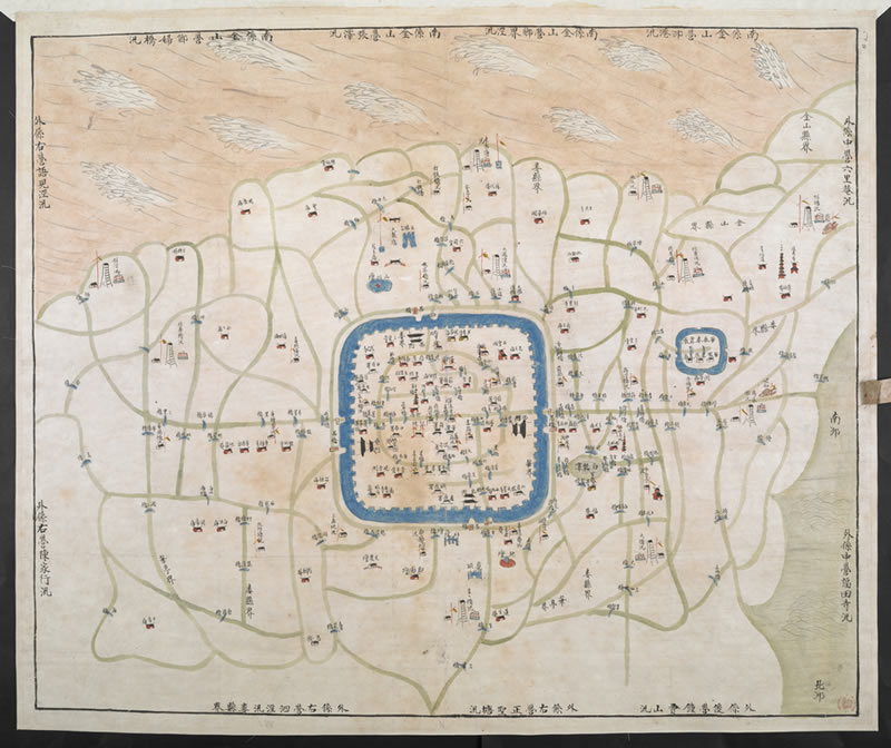 1842年《松江城守营汛舆图》预览图