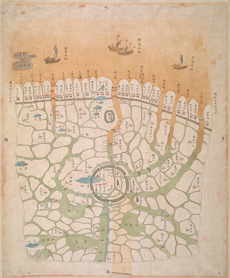 1794-1843年《福山营汛总图》预览图