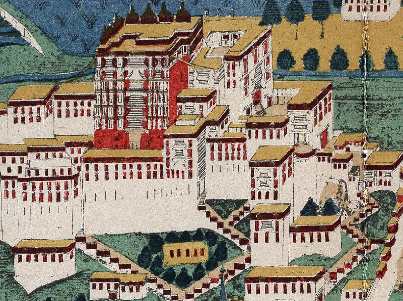 1891年《拉萨示意图》预览图1