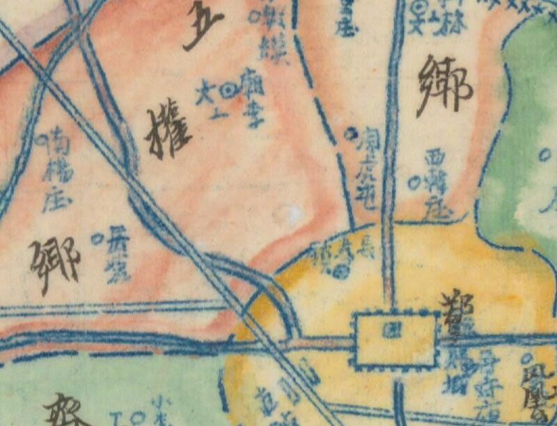 1942年《河南省郑县图》预览图1