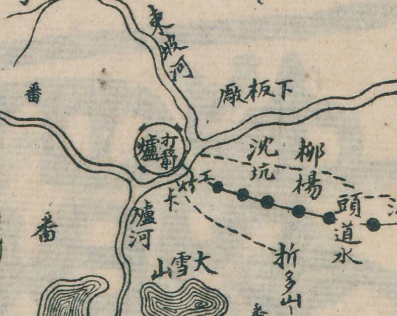 清末康定《打箭炉直隶厅图》预览图1