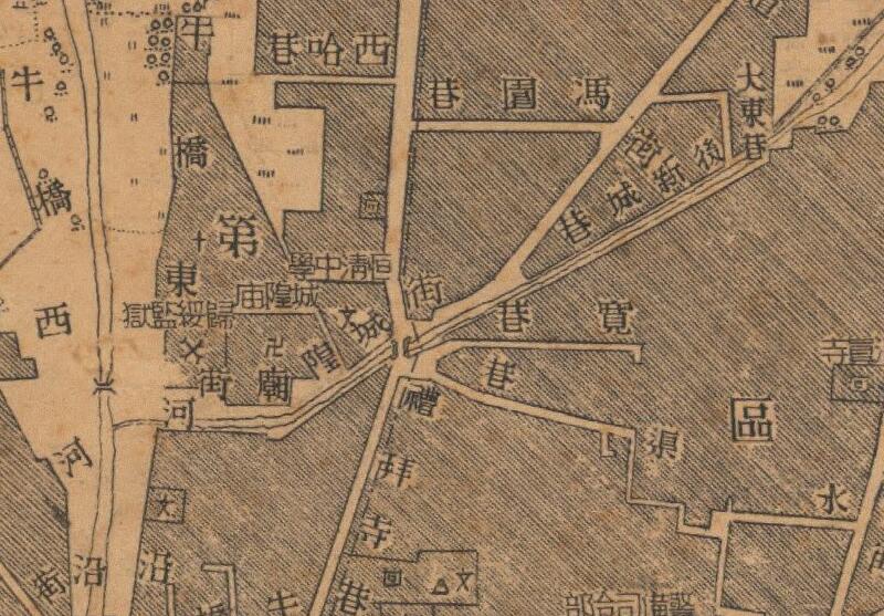 1947年呼和浩特《归绥市城市图》预览图1 1947年呼和浩特《归绥市城市图》预览图1