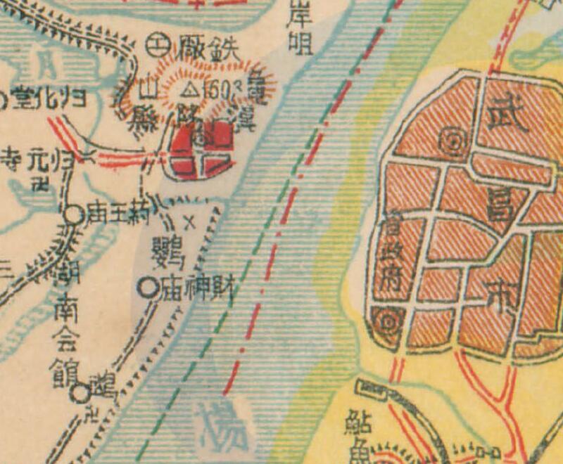 1936年武汉《汉阳县图》预览图1 1936年武汉《汉阳县图》预览图1