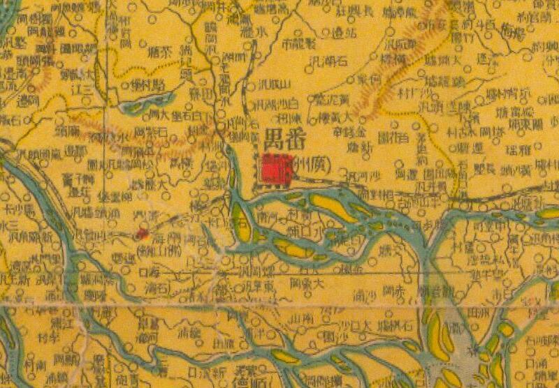 1924年《广东省明细全图》预览图1