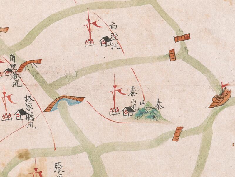 1759年前《金山营汛舆图》预览图2