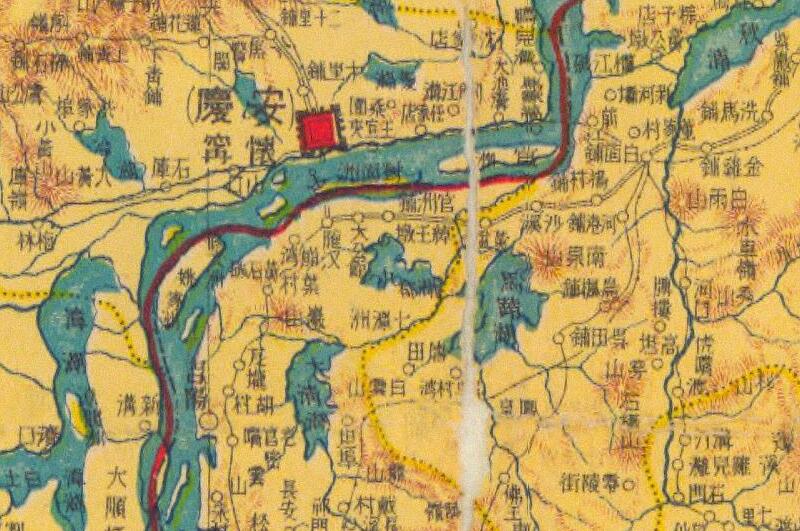 1926年《安徽省明细全图》预览图2 1926年《安徽省明细全图》预览图2