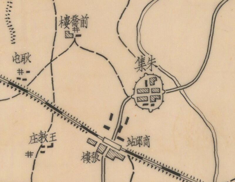 1944年河南《商邱现况图》预览图2 1944年河南《商邱现况图》预览图2