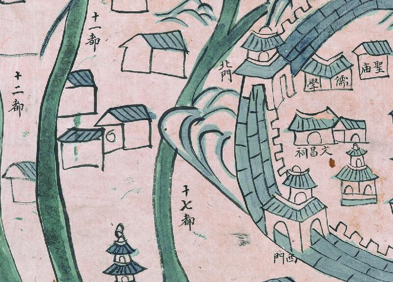 1845年《遂安县山川之图》预览图2