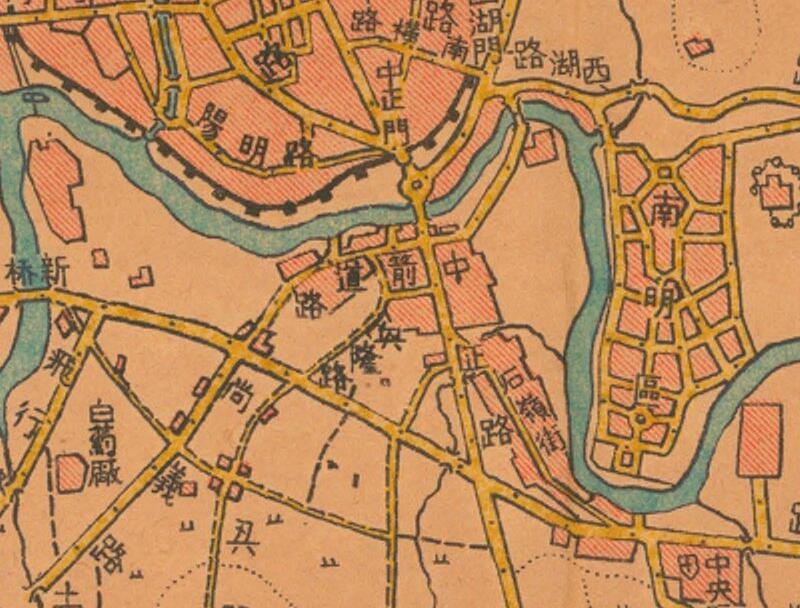 1942年《贵阳市区域图》预览图3 1942年《贵阳市区域图》预览图3