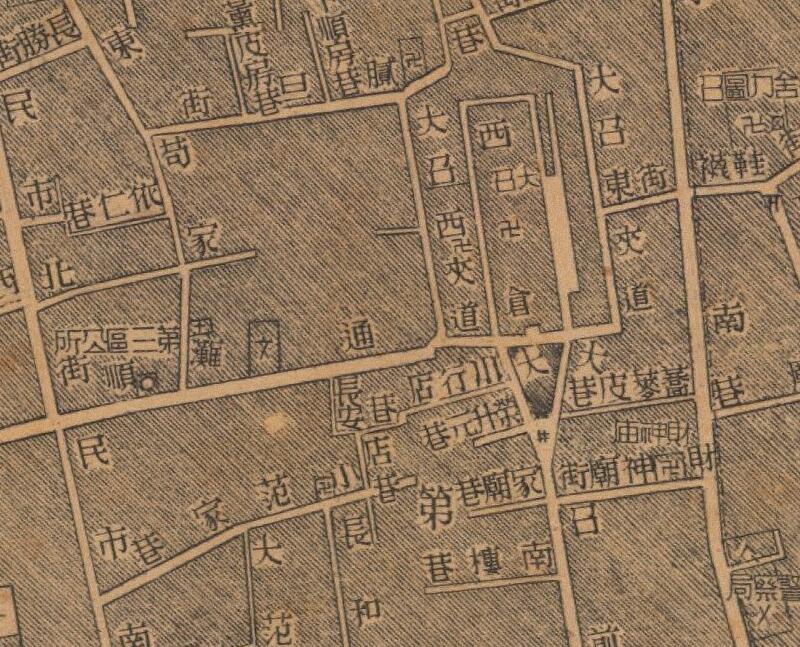 1947年呼和浩特《归绥市城市图》预览图3 1947年呼和浩特《归绥市城市图》预览图3