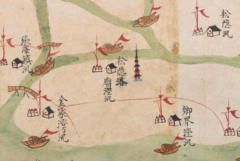 1759年前《金山营汛舆图》预览图3