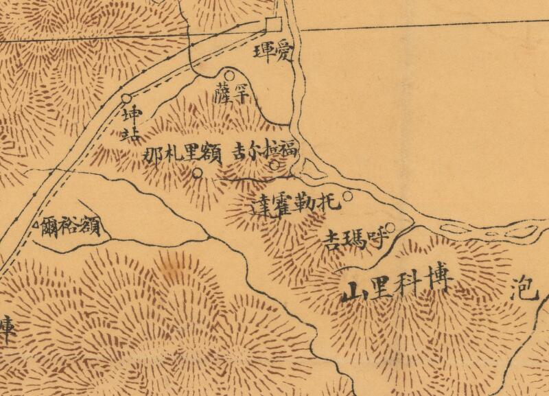 清末《黑龙江全界地图》预览图3