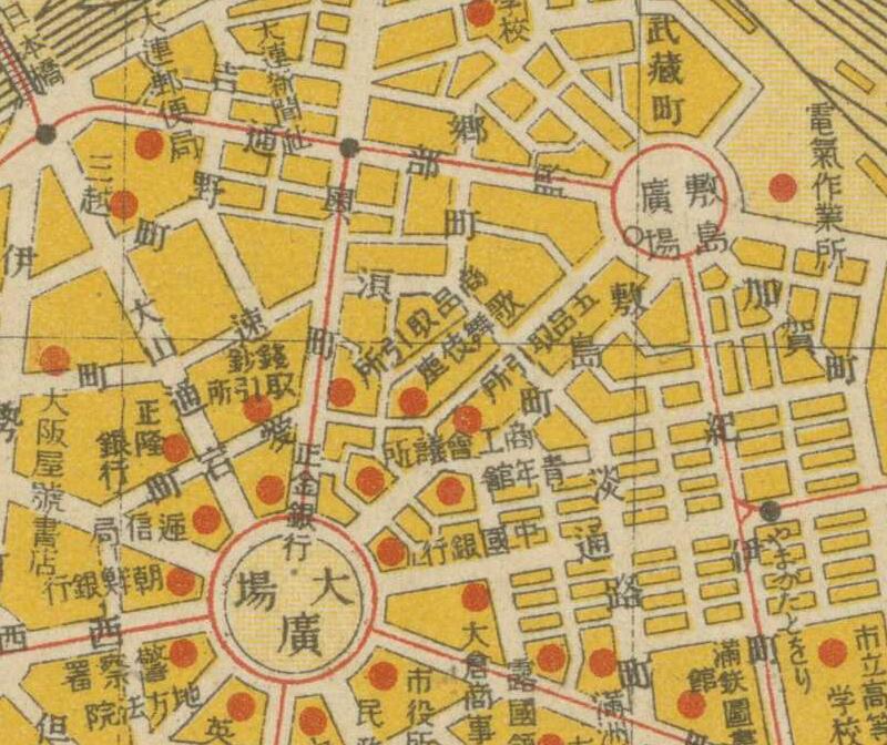 1928年《大连市街图》预览图3 1928年《大连市街图》预览图3