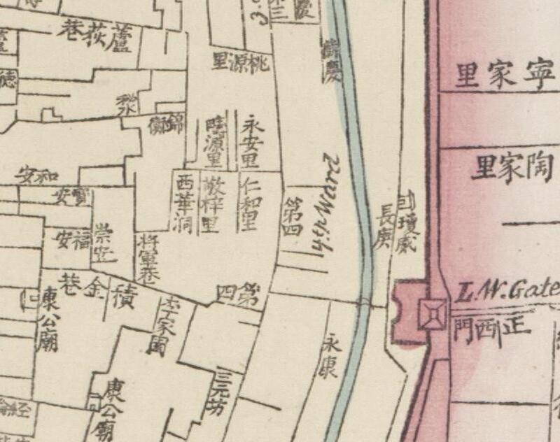 1860年《广州城及郊区图》预览图3 1860年《广州城及郊区图》预览图3