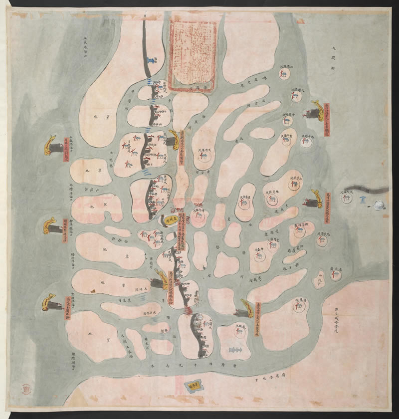 1839年《盐城营河海舆图》预览图