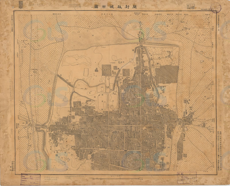 1947年《开封县城厢图》预览图