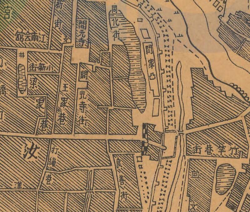 1947年《汝南县城厢图》预览图1 1947年《汝南县城厢图》预览图1