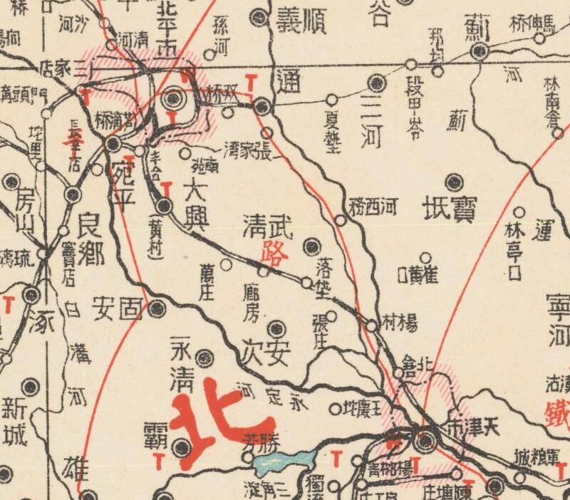 1937年《绥察热三省明细地图》预览图1