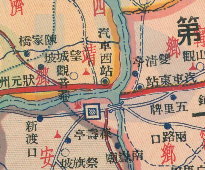 1934年《湖南省邵阳县区乡镇自治区域图》预览图1 1934年《湖南省邵阳县区乡镇自治区域图》预览图1