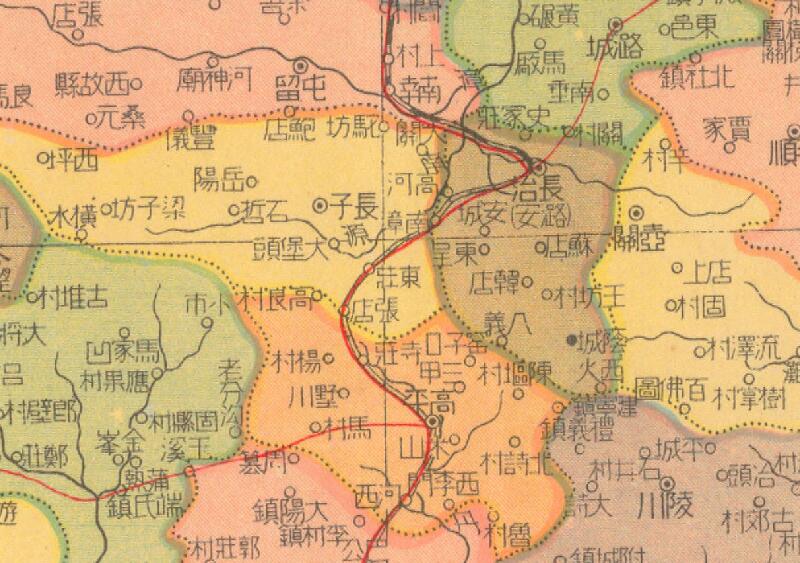 1947年《山西分县详图》预览图2