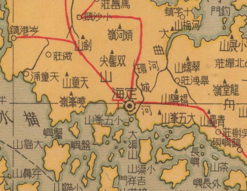 1947年《宁波七邑全图》预览图2 1947年《宁波七邑全图》预览图2