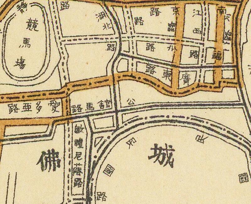 1927年《上海电车线路图》预览图2 1927年《上海电车线路图》预览图2
