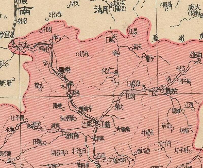 1930年《广东地图》预览图3 1930年《广东地图》预览图3