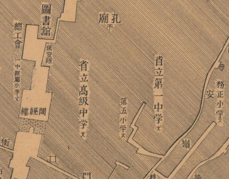 1931年《安庆城》地图预览图1 1931年《安庆城》地图预览图1