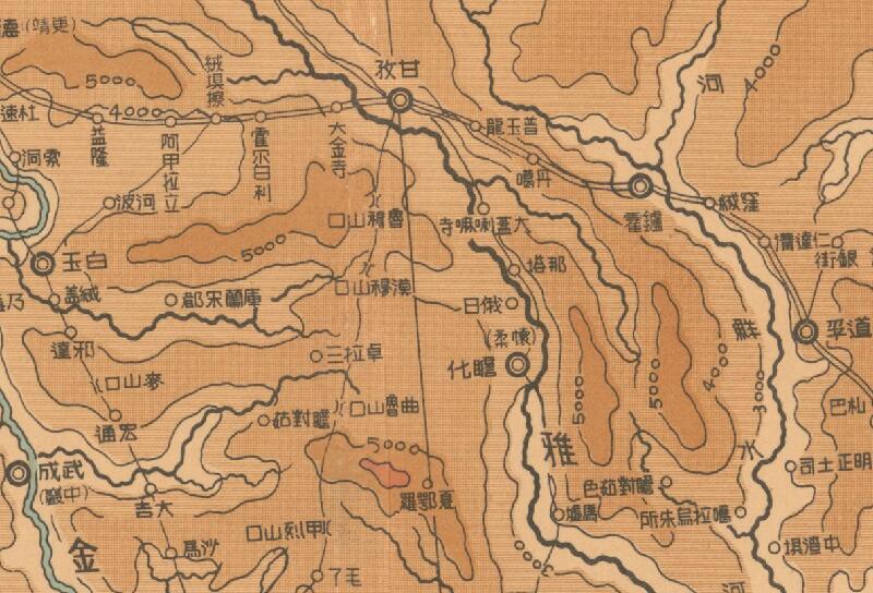 1938年《西康西藏详图》预览图1