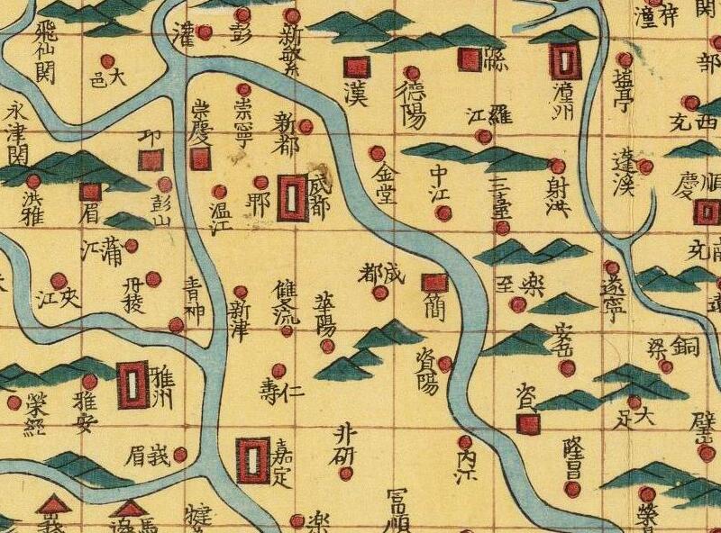 1850年《四川全图》预览图1 1850年《四川全图》预览图1