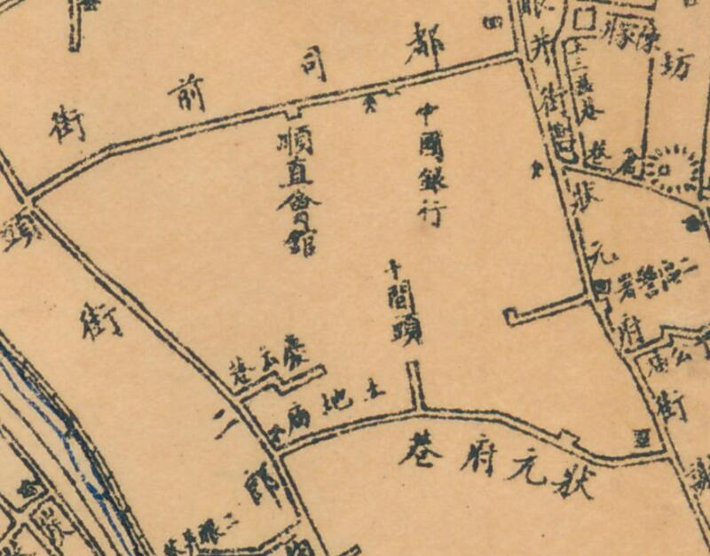 1926年南昌《江西省城内外全图》预览图1