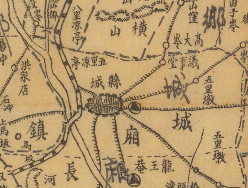 1946年安庆《宿松县全图》预览图1