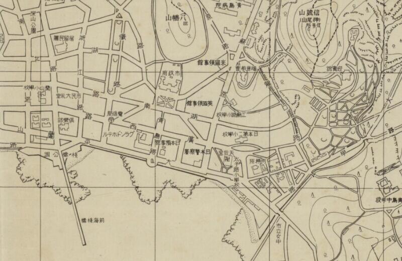 1937年《青岛市街近傍图》预览图2