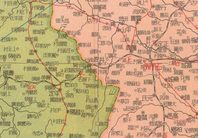 1947年《华北各省交通详图》预览图2