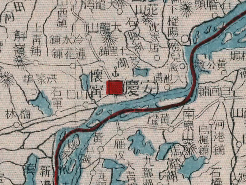 1917年《安徽省》地图预览图3