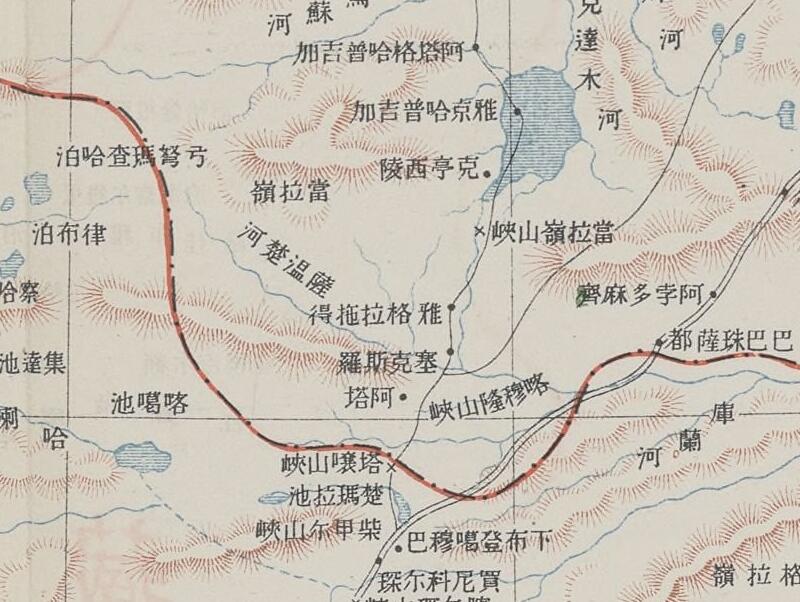 1905年青海西藏地图预览图3 1905年青海西藏地图预览图3