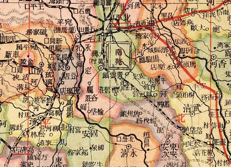 1933年《河北总图》预览图1