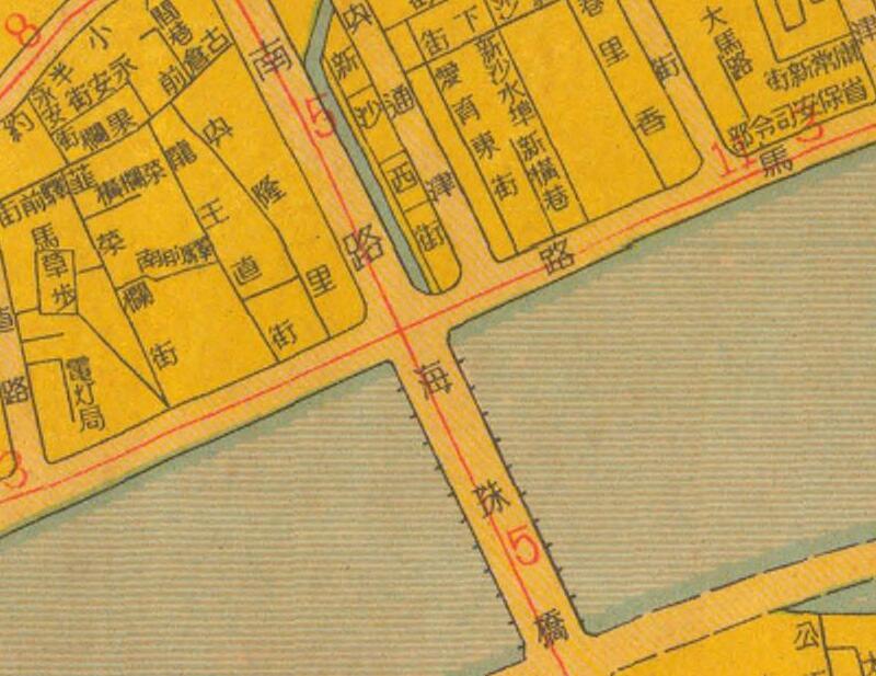 1948年《广州市街道详图》预览图2 1948年《广州市街道详图》预览图2