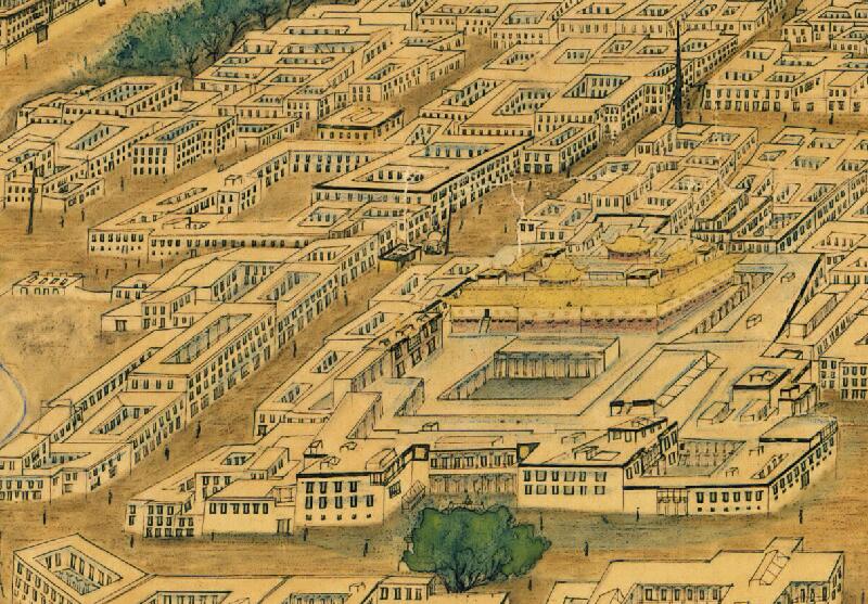 1905-1915年 拉萨鸟瞰图预览图2 1905-1915年 拉萨鸟瞰图预览图2