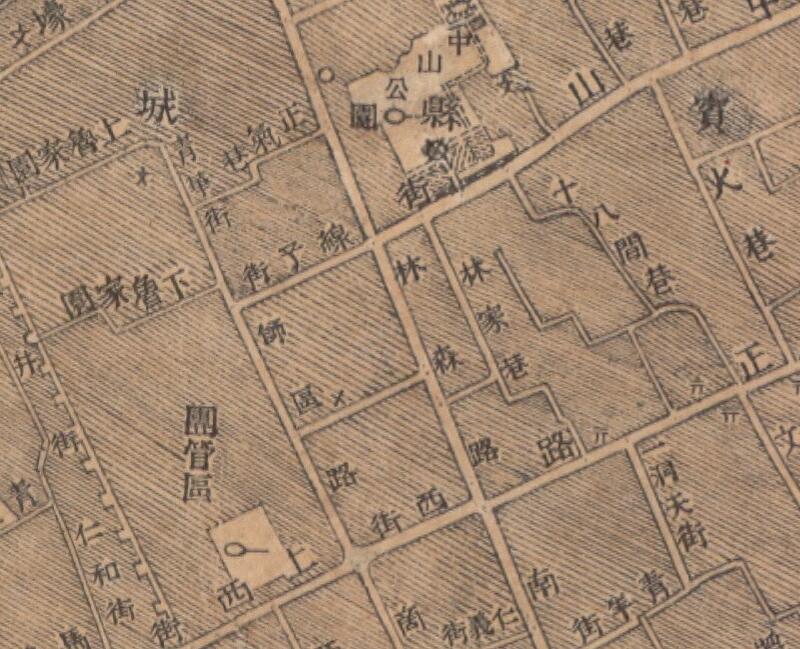 1948年《宜宾县城厢图》预览图2