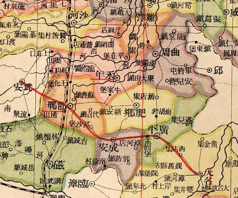 1933年《河北总图》预览图2