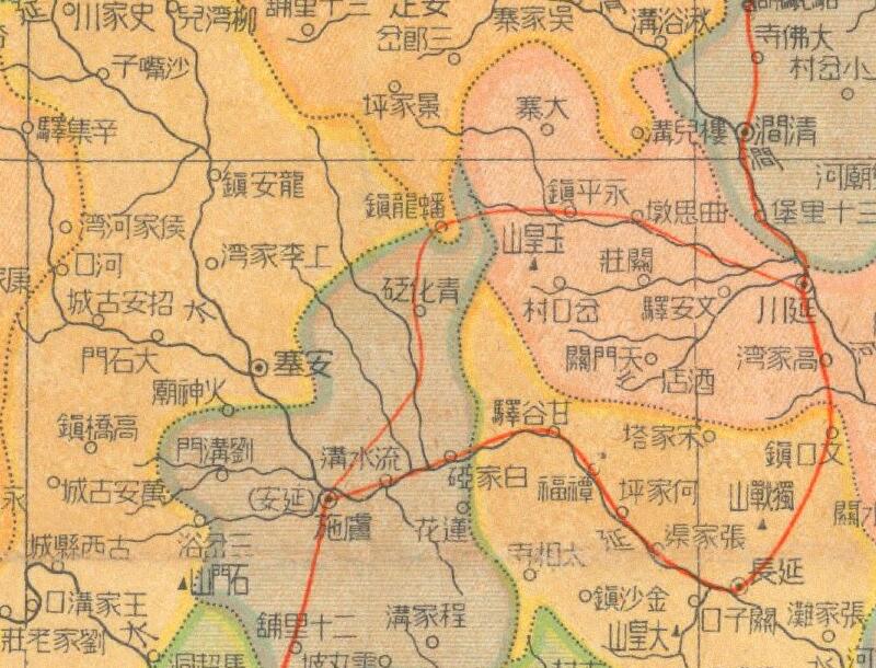 1941年《陕西分县详图》预览图3