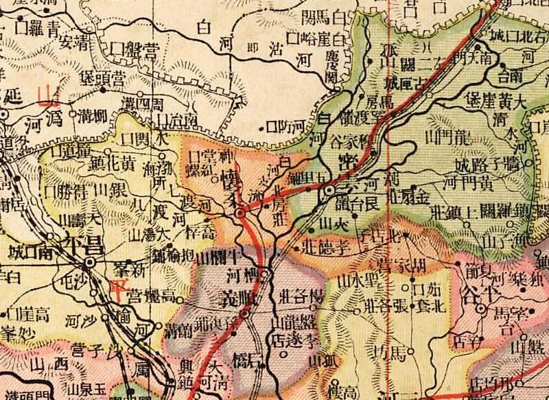 1933年《河北总图》预览图3