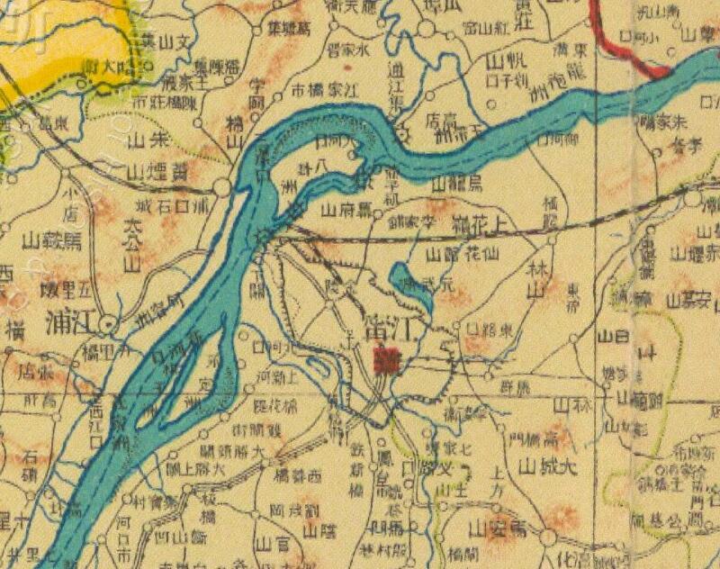 1926年《江苏省明细全图》预览图1