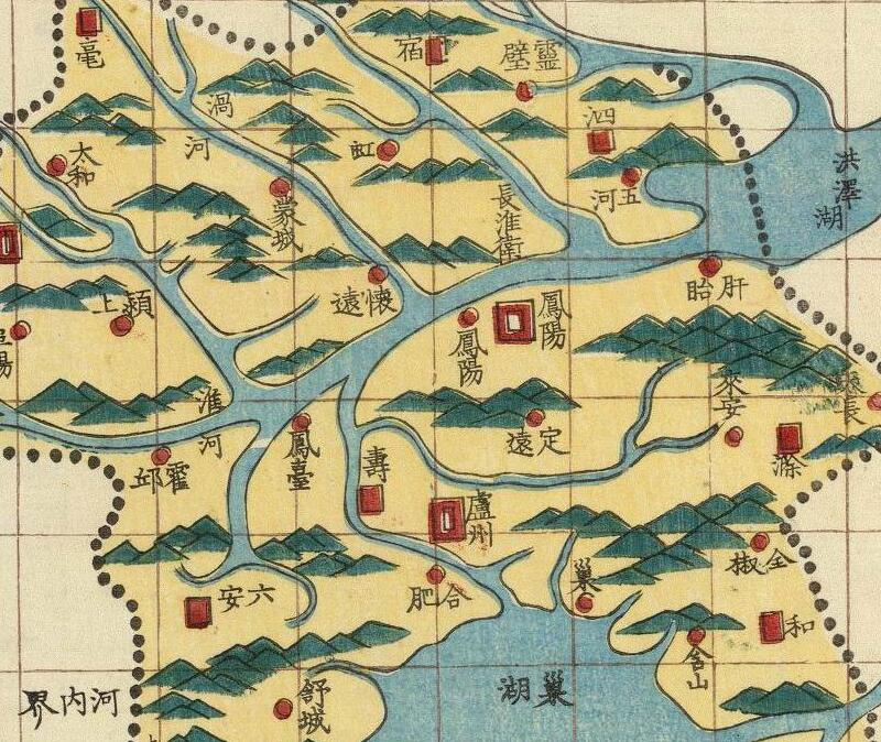 1850年《安徽全图》预览图1