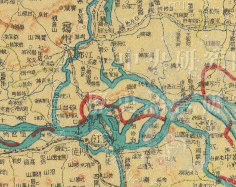 1926年《江苏省明细全图》预览图2