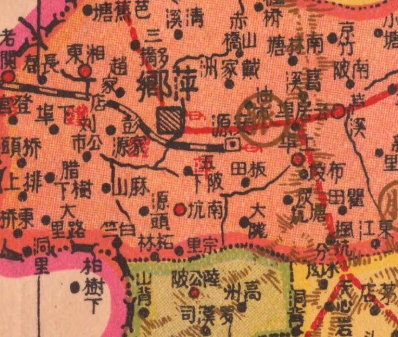 1934年《最新江西分县详图》预览图2