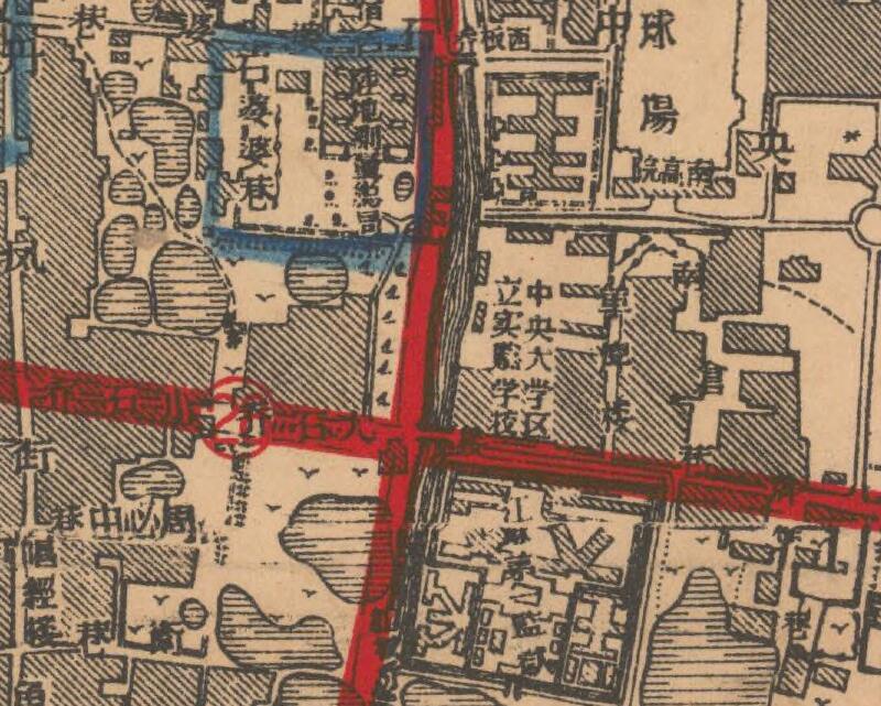 1932年南京《首都道路系统图》预览图2