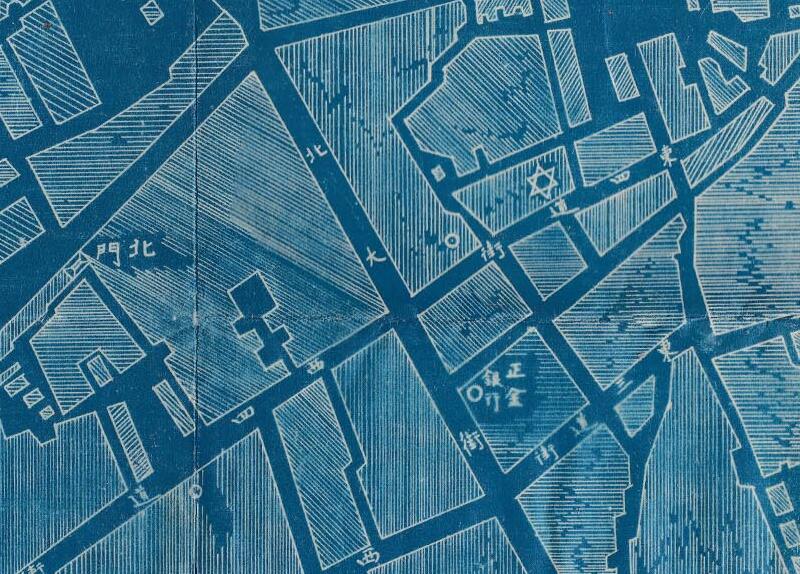 1914年《长春三国市街关系图》预览图3