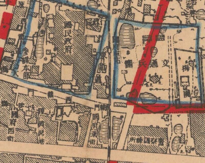 1932年南京《首都道路系统图》预览图3